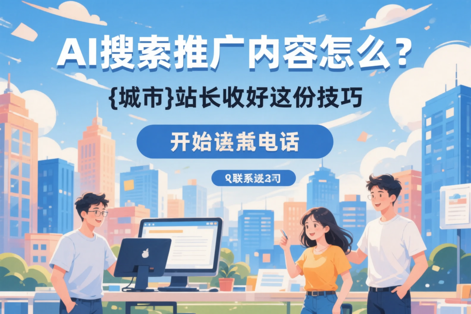 AI搜索推广内容怎么写？运城站长收好这份技巧