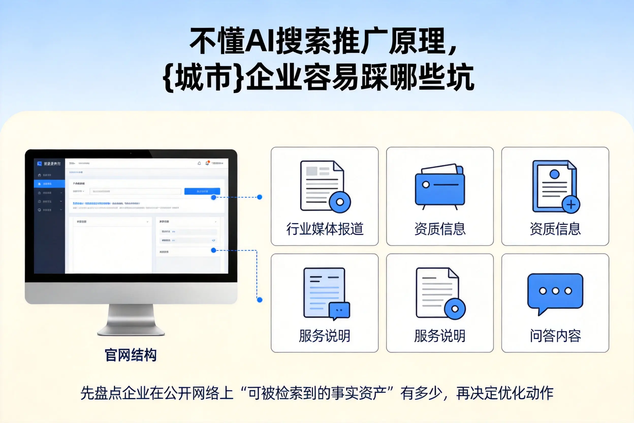 不懂AI搜索推广原理,运城企业容易踩哪些坑