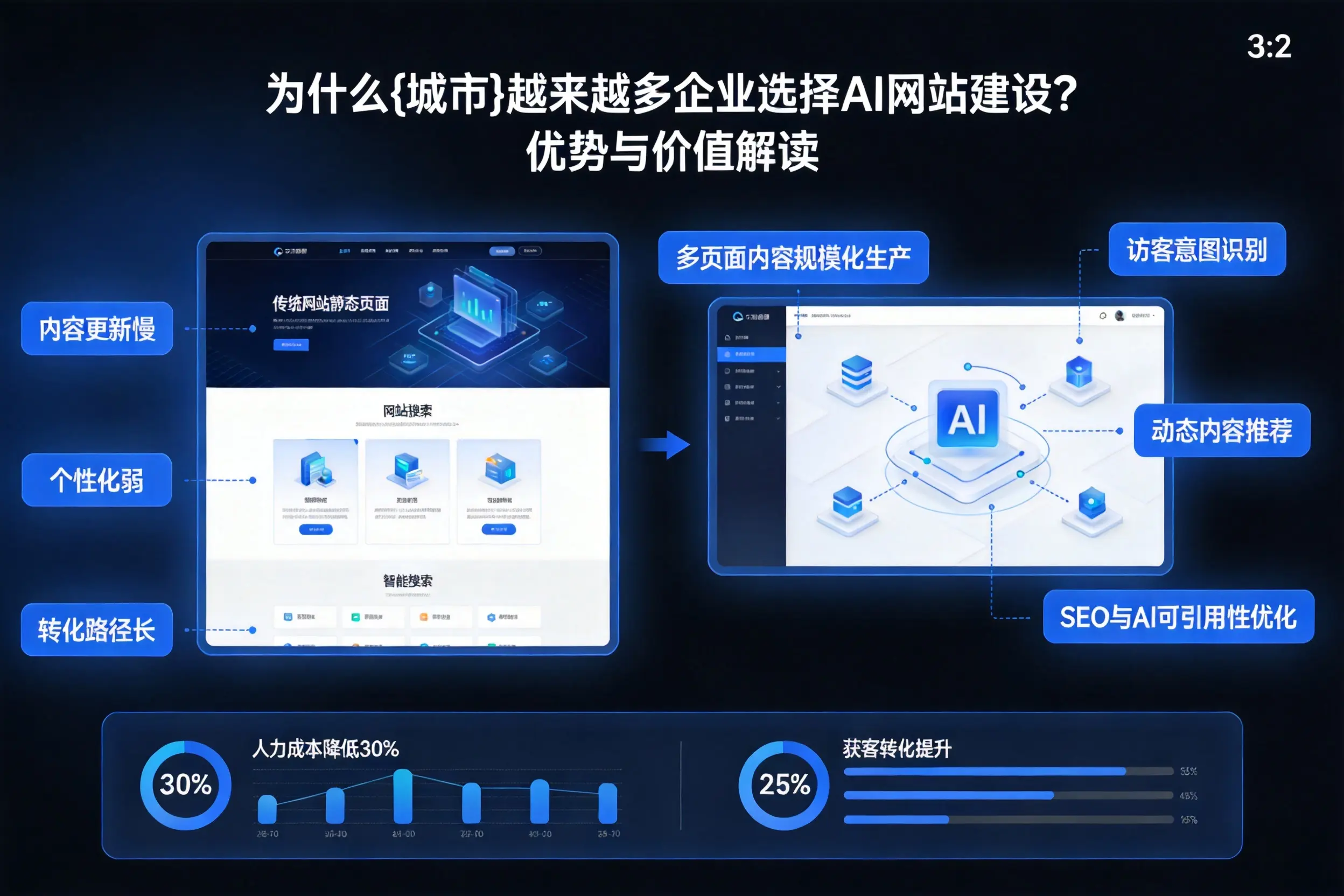 为什么运城越来越多企业选择AI网站建设？优势与价值解读