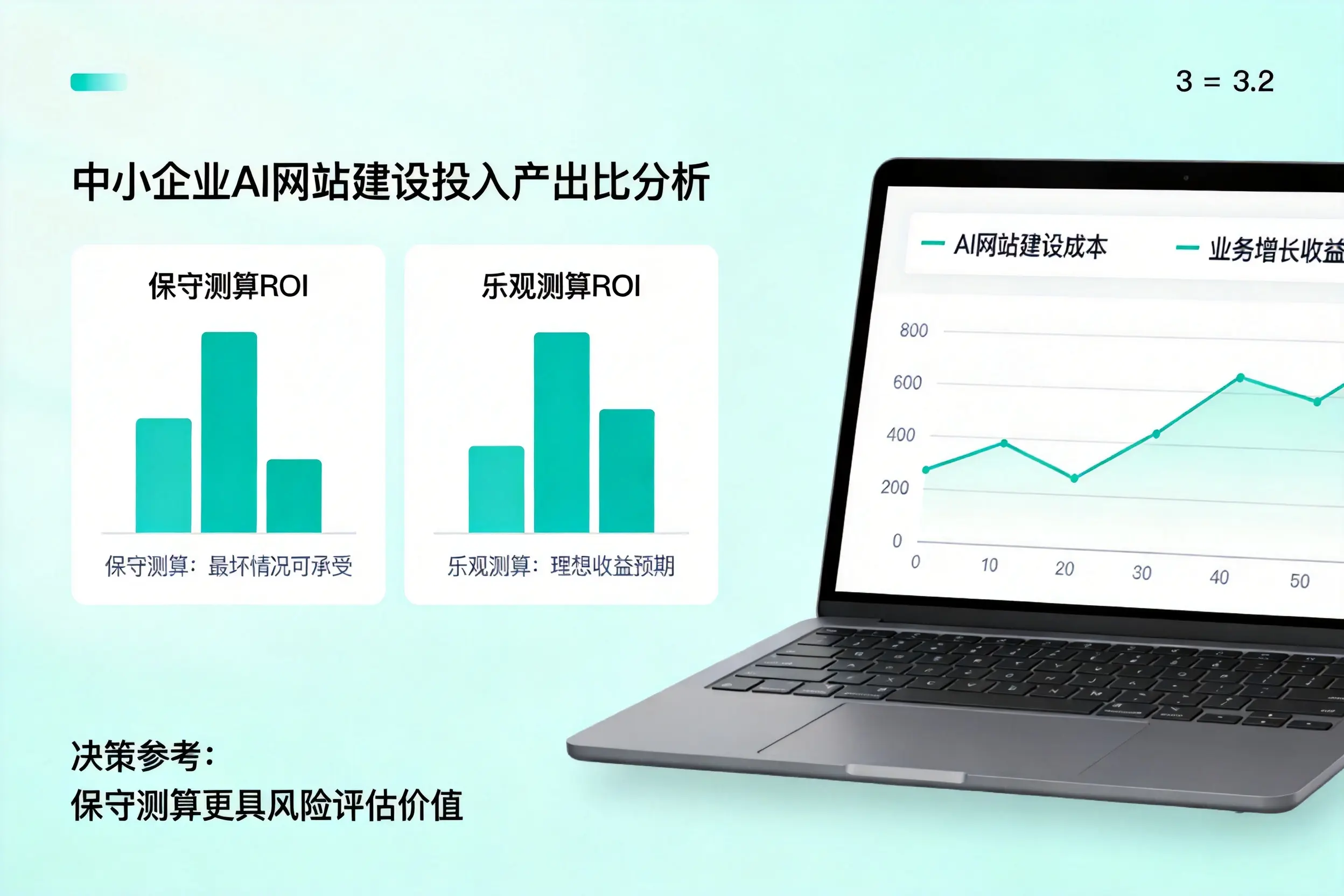 运城中小企业AI网站建设投入产出比怎么算?先看这份分析