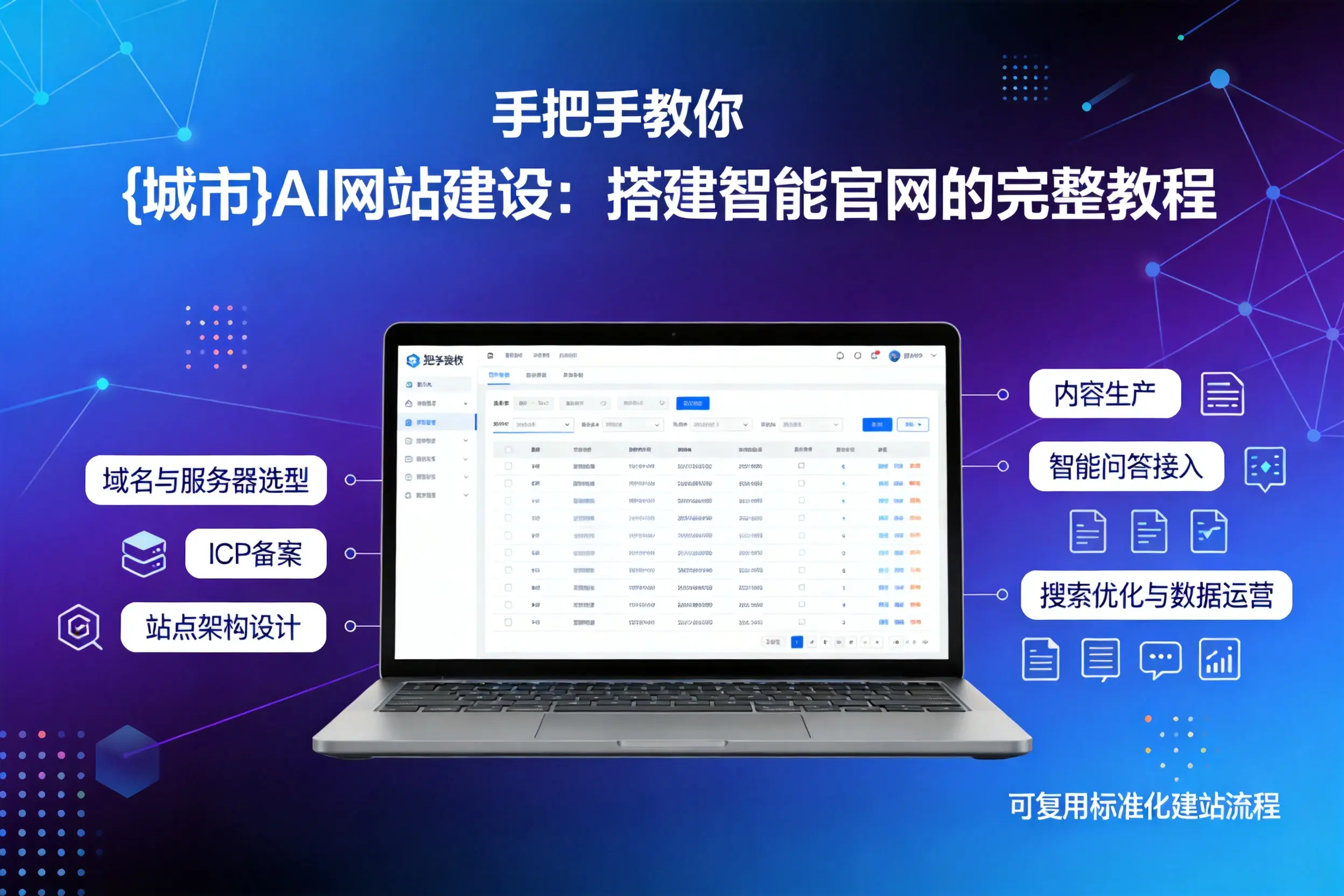 手把手教你运城AI网站建设：搭建智能官网的完整教程